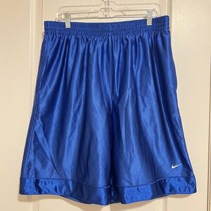 Nike Vintage Rare Basketball Dazzle Shorts Silky Smooth Sky Blue Lrg